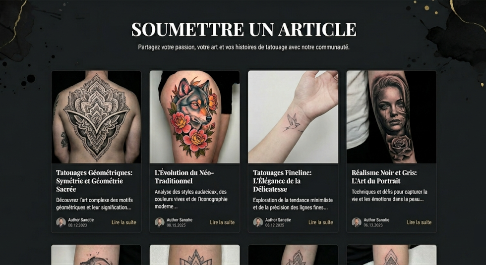 Soumettre un article