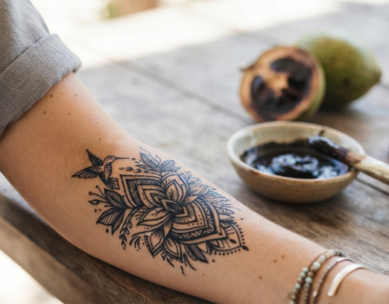 L’encre de Jagua pour un tatouage éphémère au naturel